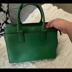 Kate spade handbag, Kelly green